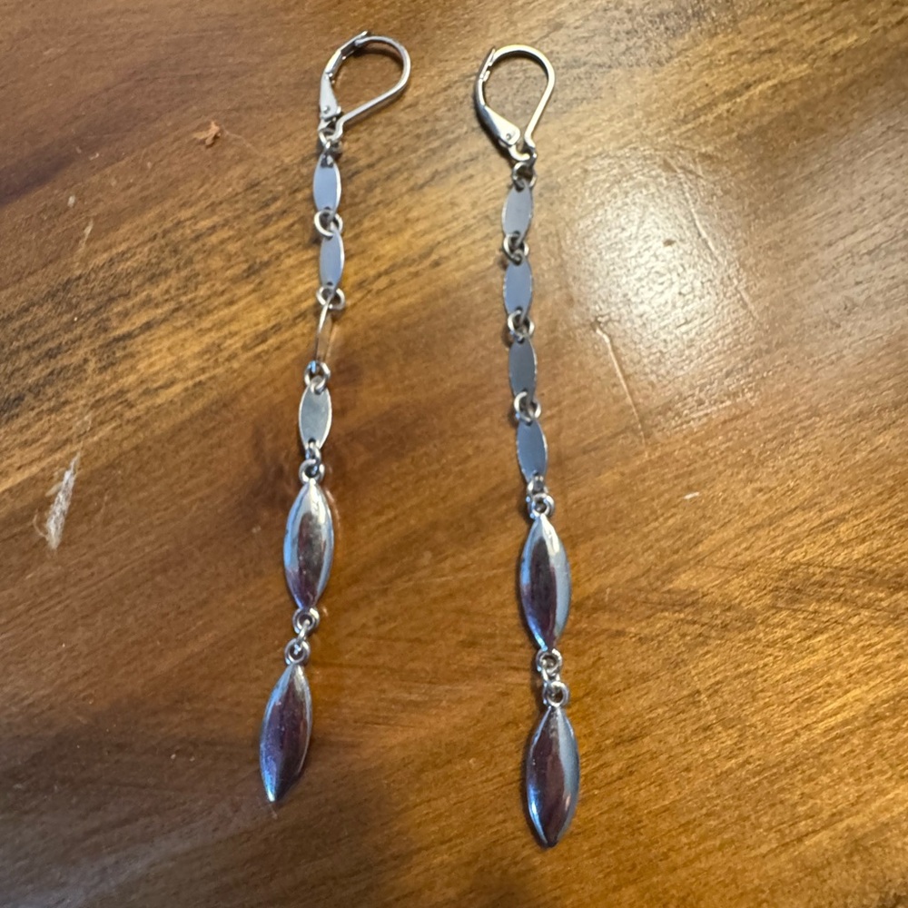Elegant Silver Dangle Earrings